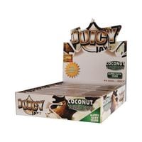 box - 24 x bibułka juicy jay's slim ks kokos