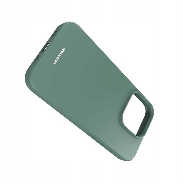 Spacecase Silicone Case Iphone 15 Pro Dark Green zdjęcie 8