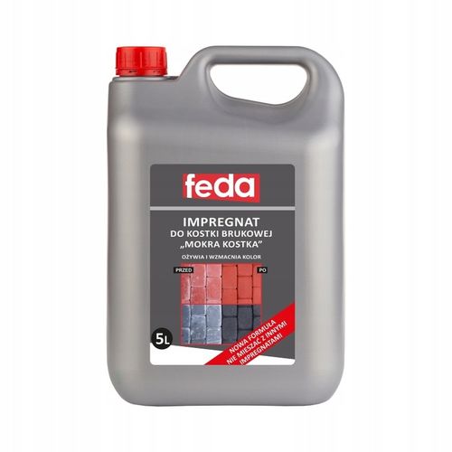 FEDA Impregnat MOKRA KOSTKA BRUK 5 L NOWA FORMUŁA na Arena.pl