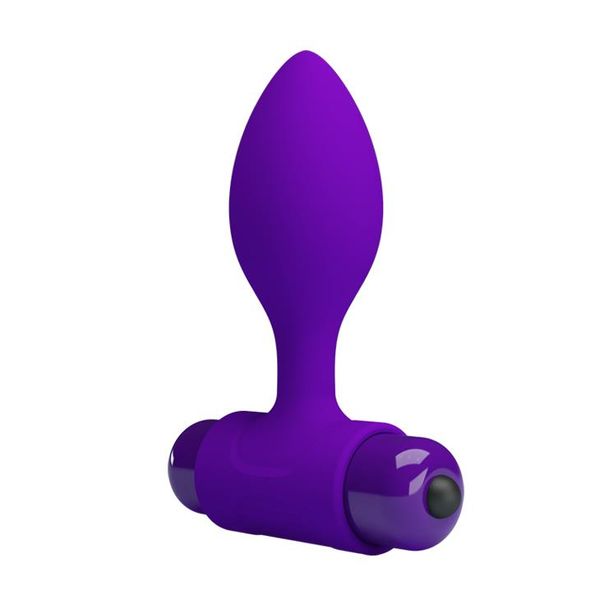 Pretty Love -Vibra Butt Plug Purple zdjęcie 2