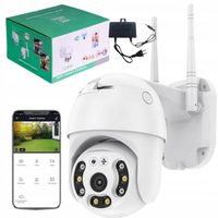 KAMERA ZEWNĘTRZNA WIFI IP OBROTOWA 4MPX MONITORING