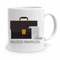 Kubek Dla Prawnika Mecenasa Najlepsza Prawniczka Z Nadrukiem Ze Zdjęciem