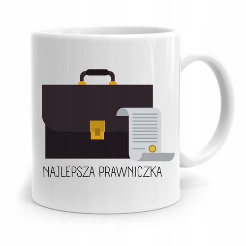 Kubek Dla Prawnika Mecenasa Najlepsza Prawniczka Z Nadrukiem Ze Zdjęciem na Arena.pl