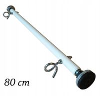 DRĄŻEK ROZPOROWY Haki MOCOWANIE HUŚTAWKI Hak do podciągania BIAŁY 80cm