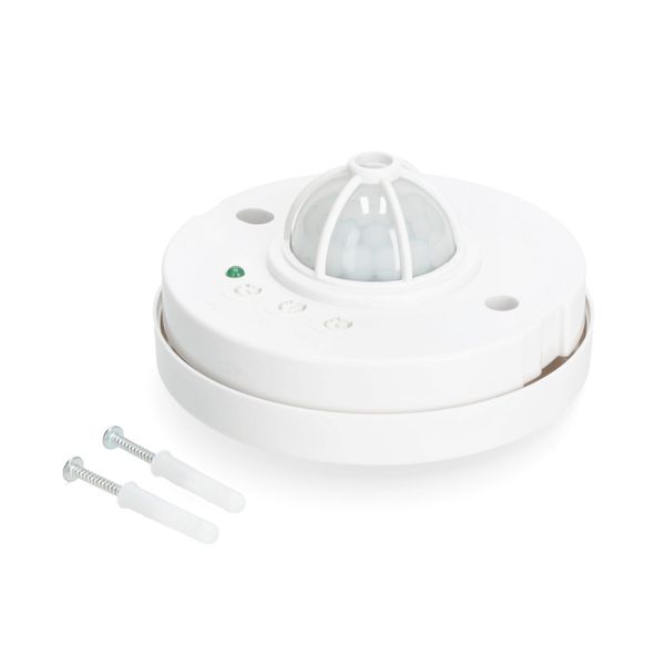 Czujnik ruchu 360 stopni PIR biały PREMIUM IP20 na podczerwień zdjęcie 3