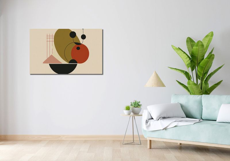 Obraz 100x60cm Geometryczny Balans zdjęcie 2