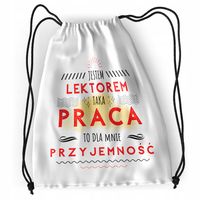 Plecak Dla Lektora Sportowy Szkolny Worek Z Nadrukiem Ze Zdjęciem
