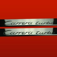 Listwa progowa PORSCHE 911 996 CARRERA TURBO Stal nierdzewna 304 połysk