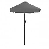 PARASOL OGRODOWY MULTIGARDEN 200X140 POLIESTER SZARY SKOŚNY