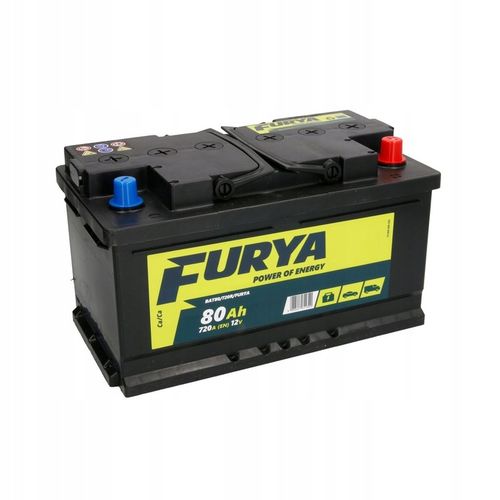 Akumulator FURYA 12V 80Ah 720A P+ EN 720A na Arena.pl