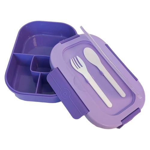 Lunchbox 4 przegródki 1300ML Fiolet na Arena.pl