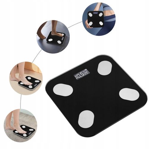 WAGA ŁAZIENKOWA ANALITYCZNA CZUJNIKI SMART+ ANDROID iOS / PRECYZYJNY POMIAR na Arena.pl