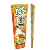 bibułki skręcone g-rollz ape cones monkey mango - 3 szt.