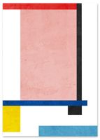 Plakat cyfrowy do wydruku bauhaus