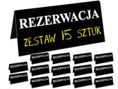 15 SZT - 1 SZT 11,32 BRUTTO REZERWACJA TABLICZKA DWUSTRONNA DO PISANIA