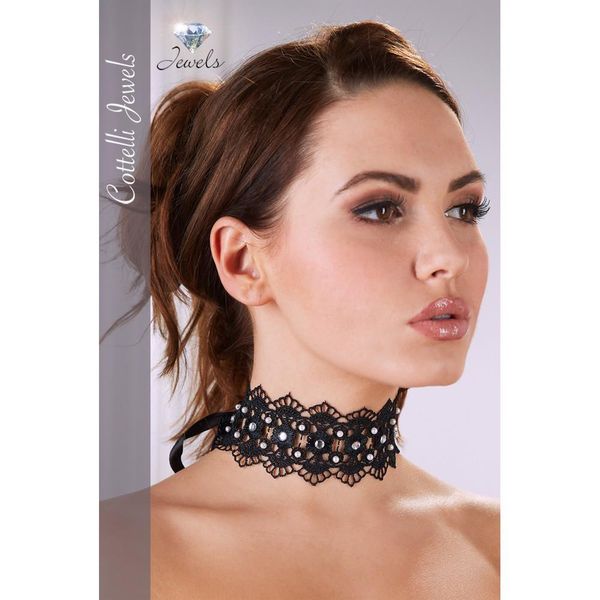 Embroidered Choker+Rhinestones zdjęcie 8