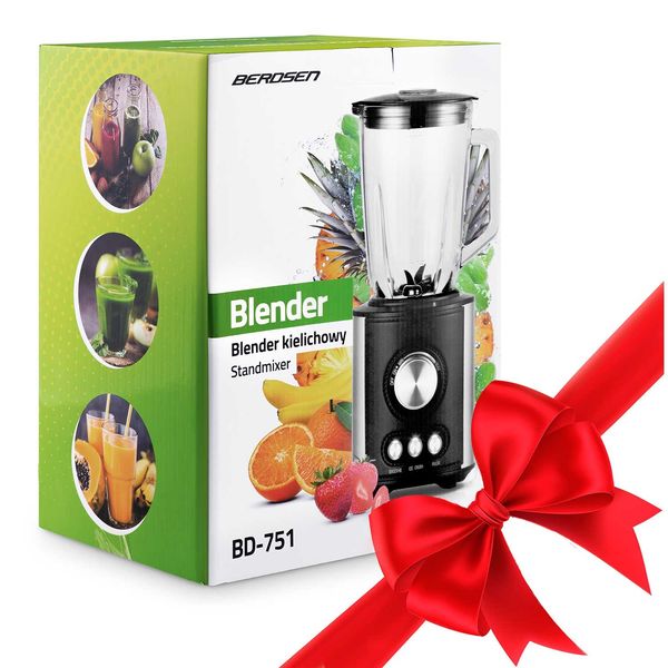 Blender kielichowy 800W BD-751 Berdsen czarny zdjęcie 11