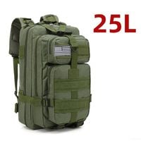 Plecak trekkingowy 25 l czarny 25 l (Green)