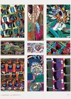 Plakat 13x18cm Kwiaty Art Deco v.17, Bénédictus Vintage do Salonu