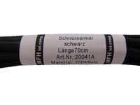 SZNURÓWKI 70 cm CZARNE