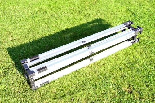 Pawilon ogrodowy PROFI rozkładany 3 x 3 m - champagne, 4 ściany na Arena.pl