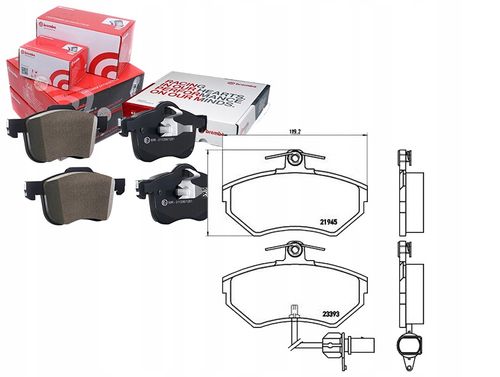 KLOCKI HAM AUDI A4 BREMBO na Arena.pl
