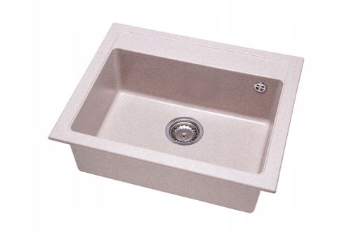 ZLEWOZMYWAK ZLEW GRANIT 58x48 + SYFON 8 kolorów na Arena.pl