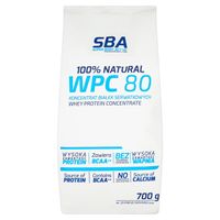 MLEKOVITA SBA WPC 80 700G NATURALNE KONCETRAT BIAŁEK SERWATKOWYCH