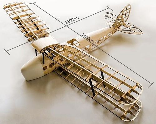 Samolot Tiger Moth Balsa KIT (1400mm) na Arena.pl