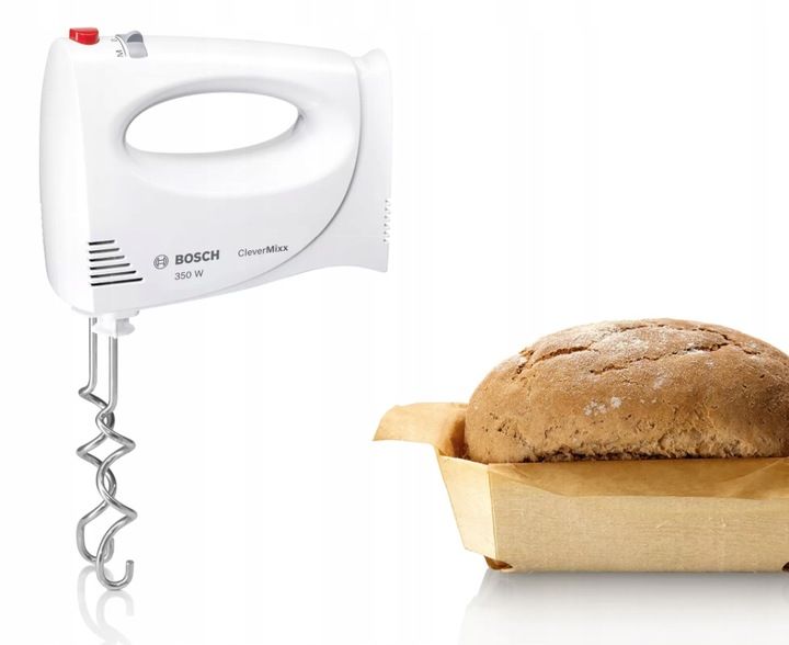 Mikser ręczny Bosch MFQ3030 350W Turbo 4 prędkości 4 końcówki Turbo Lekki zdjęcie 7