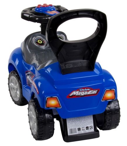 Jeździk Mega car - niebieski na Arena.pl