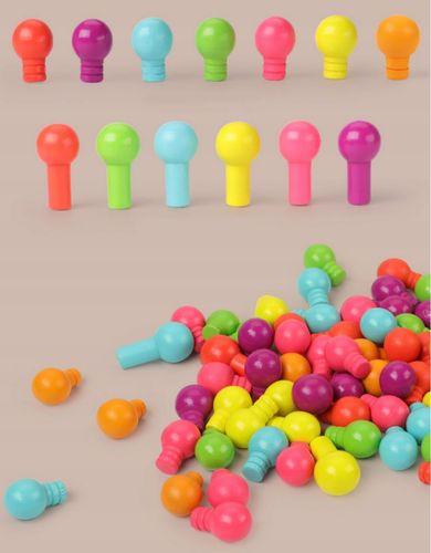 drewniane klocki grzybki jhtoy-617 na Arena.pl