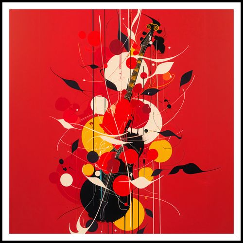 Plakat 100x100cm Melodyjna Barwa na Arena.pl