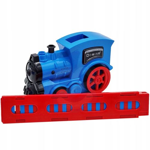 POCIĄG ELEKTRYCZNY KOLEJKA LOKOMOTWA Z PARĄ WODNĄ DO KLOCKÓW DOMINO WOOPIE na Arena.pl