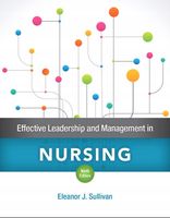 Effective Leadership and Management in Nursing Eleanor J. Sullivan
