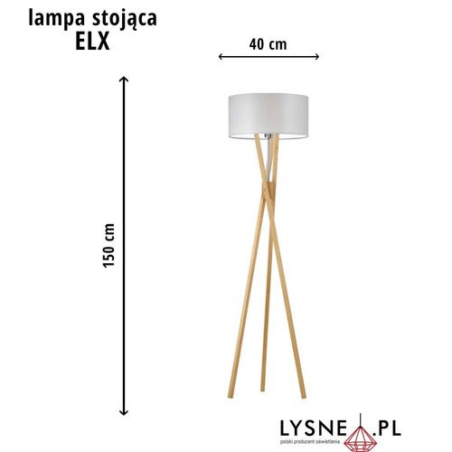 Lampa stojąca do salonu ELX na Arena.pl