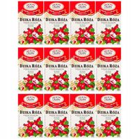 Malwa Herbatka owocowa dzika róża 40 g (20 x 2 g) x 12 sztuk