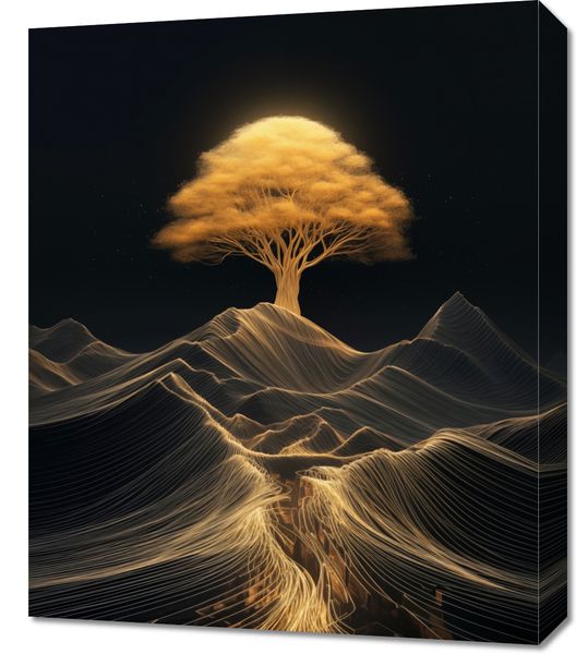 Obraz 50x60cm Drzewo Energii zdjęcie 1