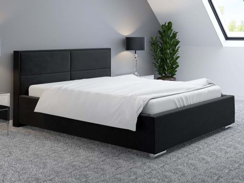 NOWOCZESNE ŁÓŻKO TAPICEROWANE 120X200 Z POJEMNIKIEM na Arena.pl