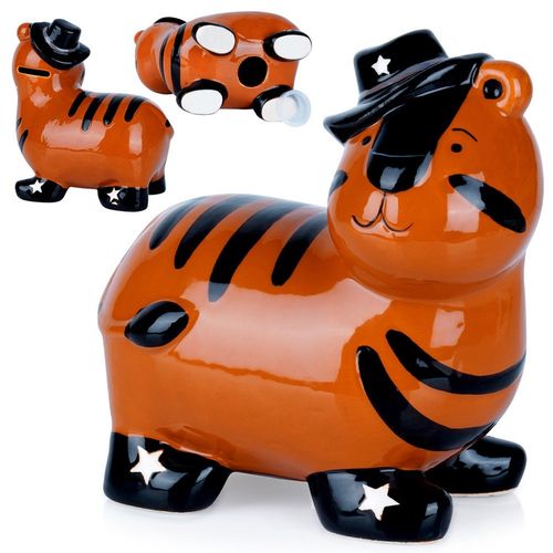 Skarbonka ceramiczna tygrys na Arena.pl