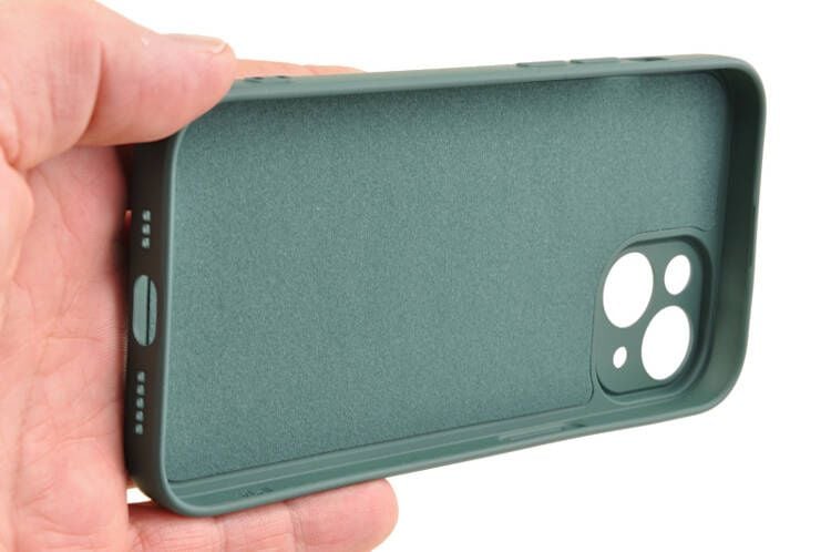 Etui Mercury Goospery MagSafe Silicone do Apple iPhone 14 zielony zdjęcie 4