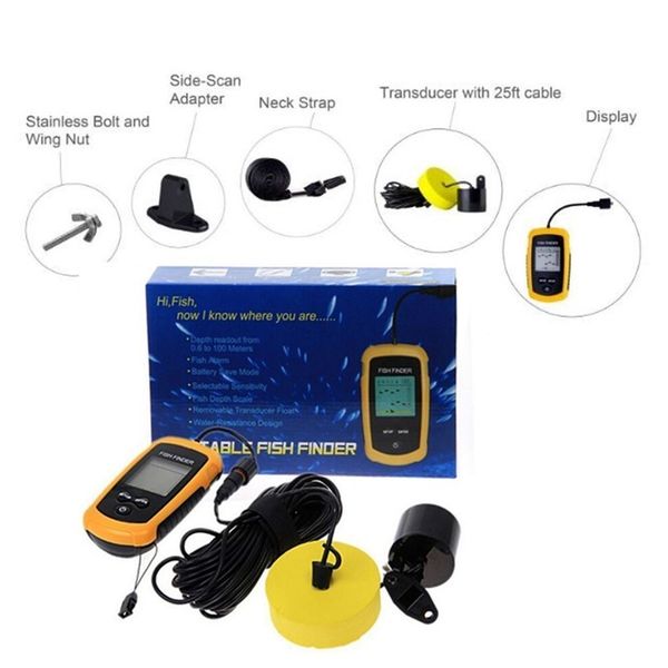 Echosonda FISH FINDER SONAR Wykrywacz Ryb zdjęcie 4