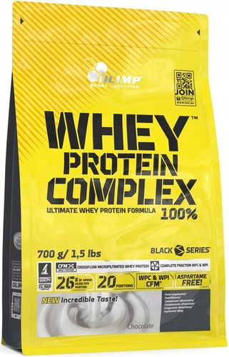 OLIMP WHEY PROTEIN COMPLEX 700g BIAŁKO WPC ODŻYWKA BIAŁKOWA WHEY PROTEIN na Arena.pl