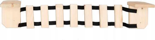 WISZĄCY MOSTEK DLA KOTÓW Z PÓŁKAMI 12 X 17 X 15 CM zdjęcie 2