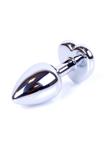 Plug-Jewellery Silver  Heart Plug- Light Blue zdjęcie 2