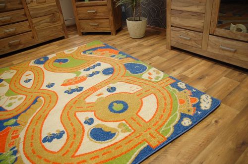 Dywan KIDS CITY krem na Arena.pl