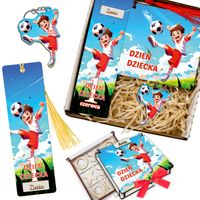Prezent Dzień Dziecka Zestaw Prezentowy Gra Zakładka Breloczek Dla Dzieci