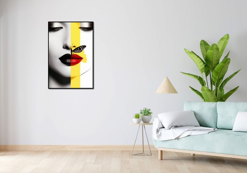 Plakat 61x90,5cm Motyla Piękność zdjęcie 4