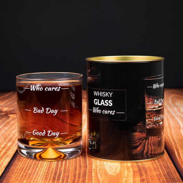 Szklanka do whisky Who cares zdjęcie 3