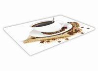 SZKLANA DESKA KUCHENNA 60x20 209c Kawa